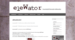 Desktop Screenshot of elewator.org